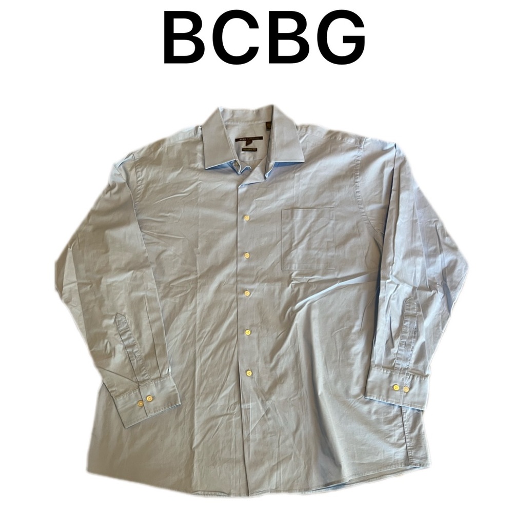 BCBG Men’s Long Sleeve Dress shirt XL